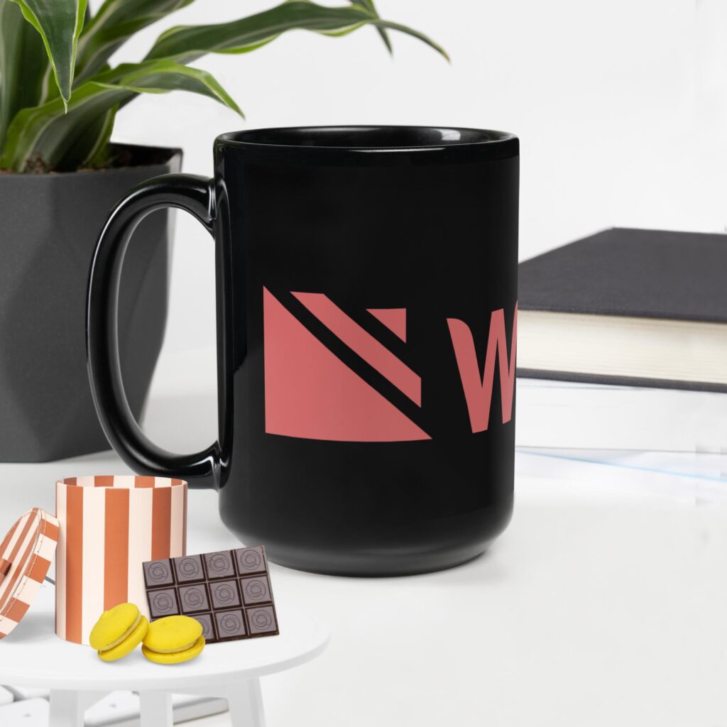 black glossy mug black 15 oz handle on left 652740d851c86